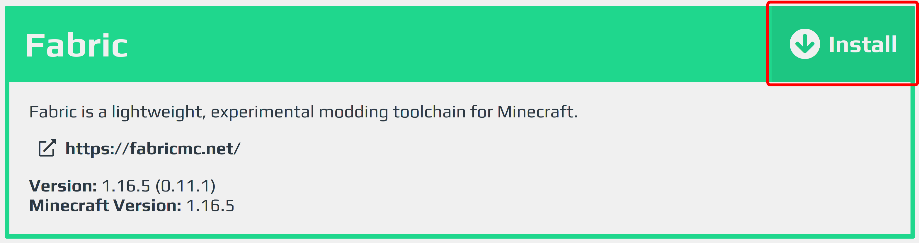 1.16.5] How To Install FABRIC for Minecraft 1.16.5 with Fabric