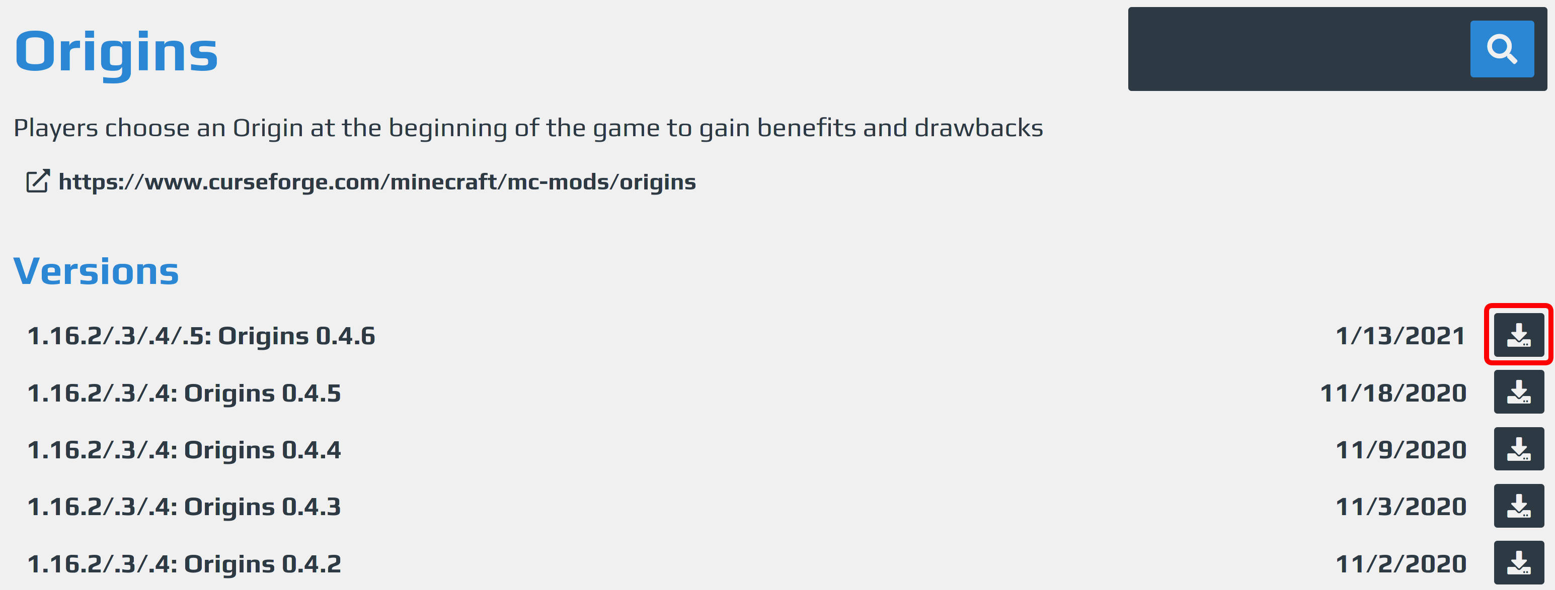 Installing the Origins mod (Minecraft: Java Edition) – Aternos | Help ...