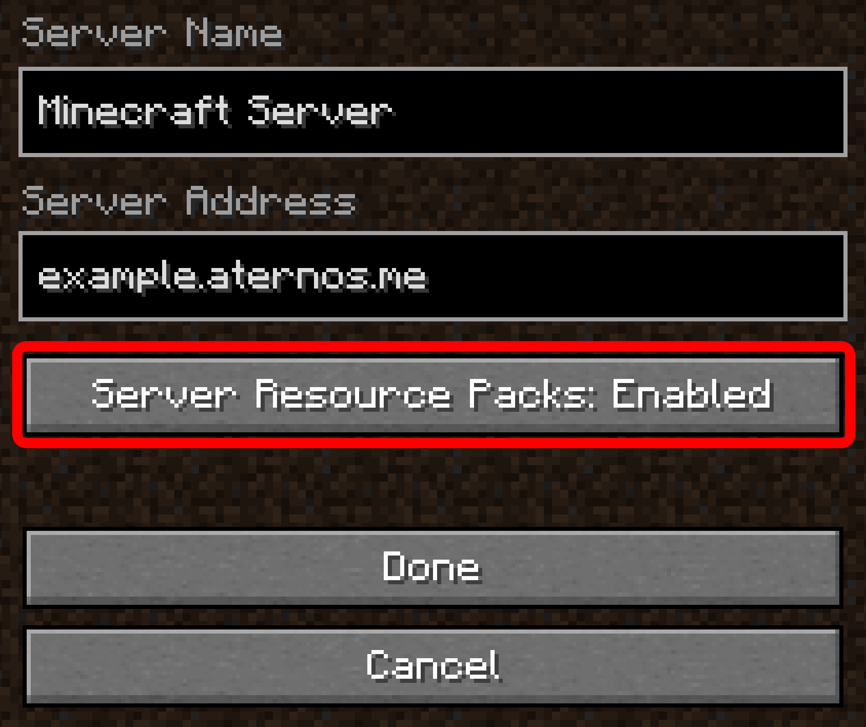 Adding a custom resource pack to your server (Minecraft Java😭 Descubra ...